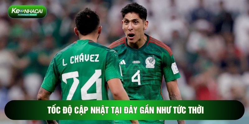 Bảng Xếp Hạng 3 Tốc độ cập nhật tại đây gần như tức thời