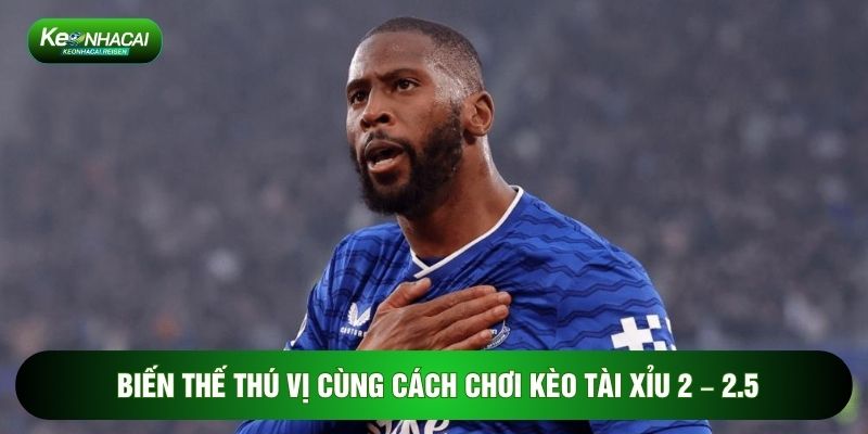 Biến thế thú vị cùng cách chơi kèo tài xỉu 2 – 2.5