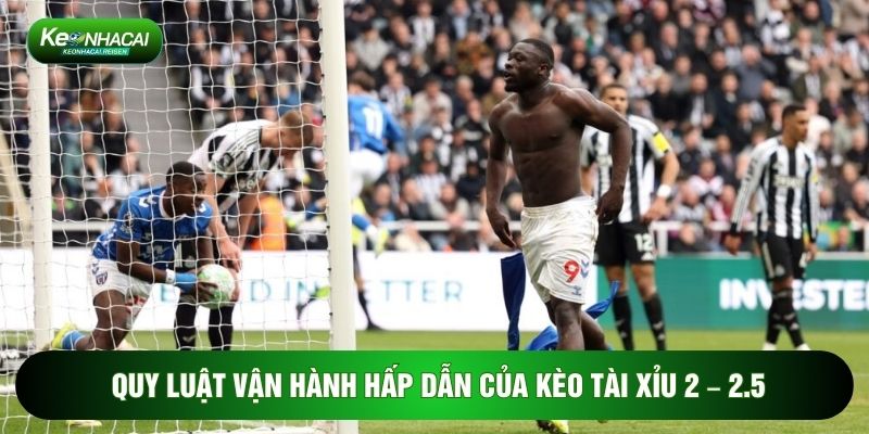 Quy luật vận hành hấp dẫn của kèo tài xỉu 2 – 2.5