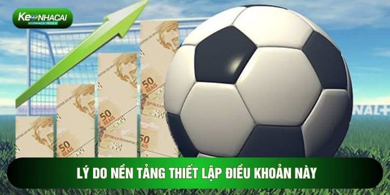 Lý do nền tảng thiết lập điều khoản này
